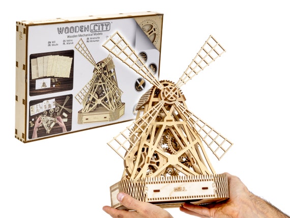 Puzzle 3D En Bois Boîte à Mystères Modèles Réduits En Bois Pour