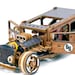 Puzzle 3D 'Hot Rod Limited Edition' Wooden Vintage Cars Model Kits Adults Build Cars - Retro 3D Puzzles Adults Brain Teaser 14+ Teens