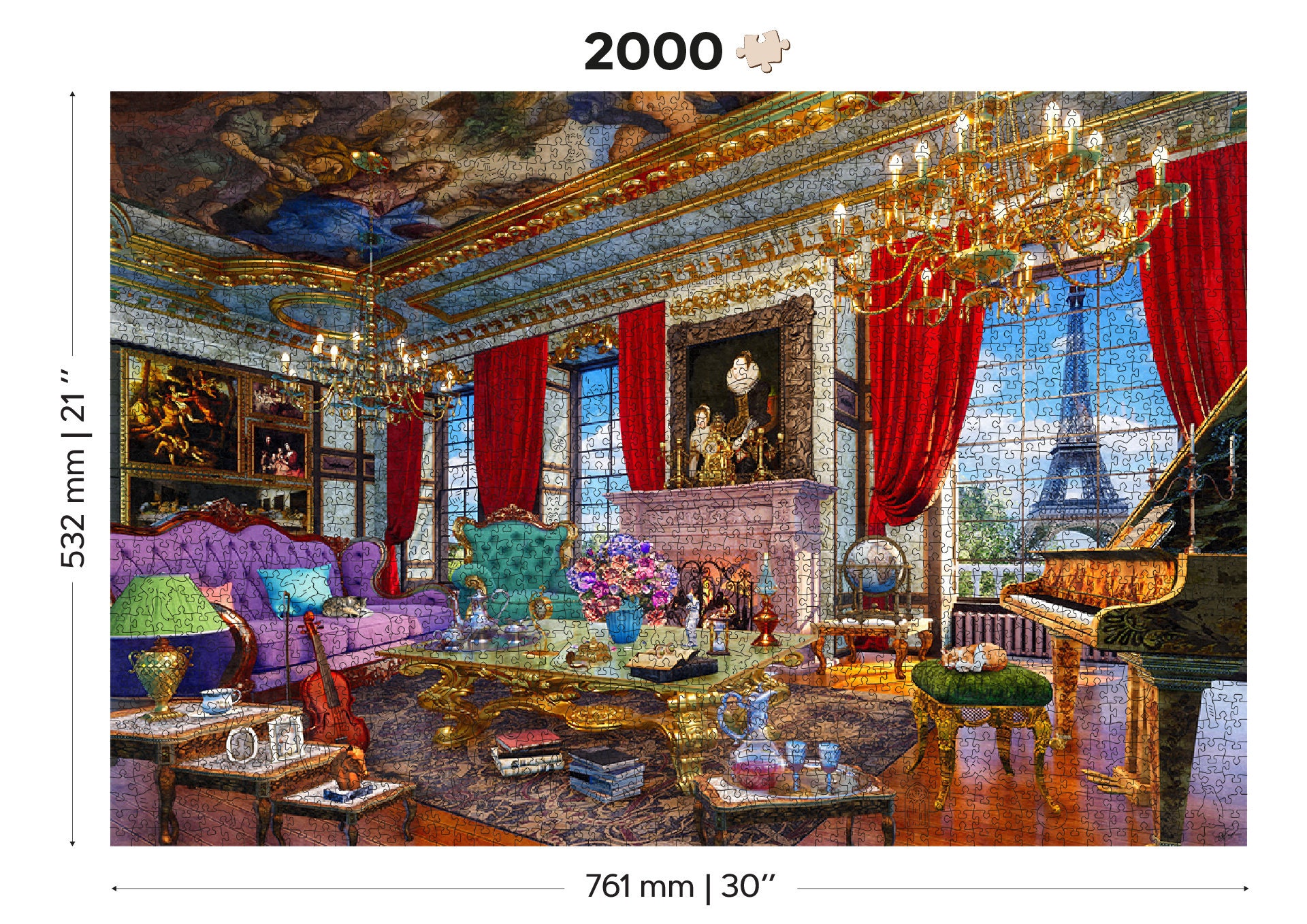 Puzzle 1000 pezzi Parigi NUOVO - Tutto per i bambini In vendita a