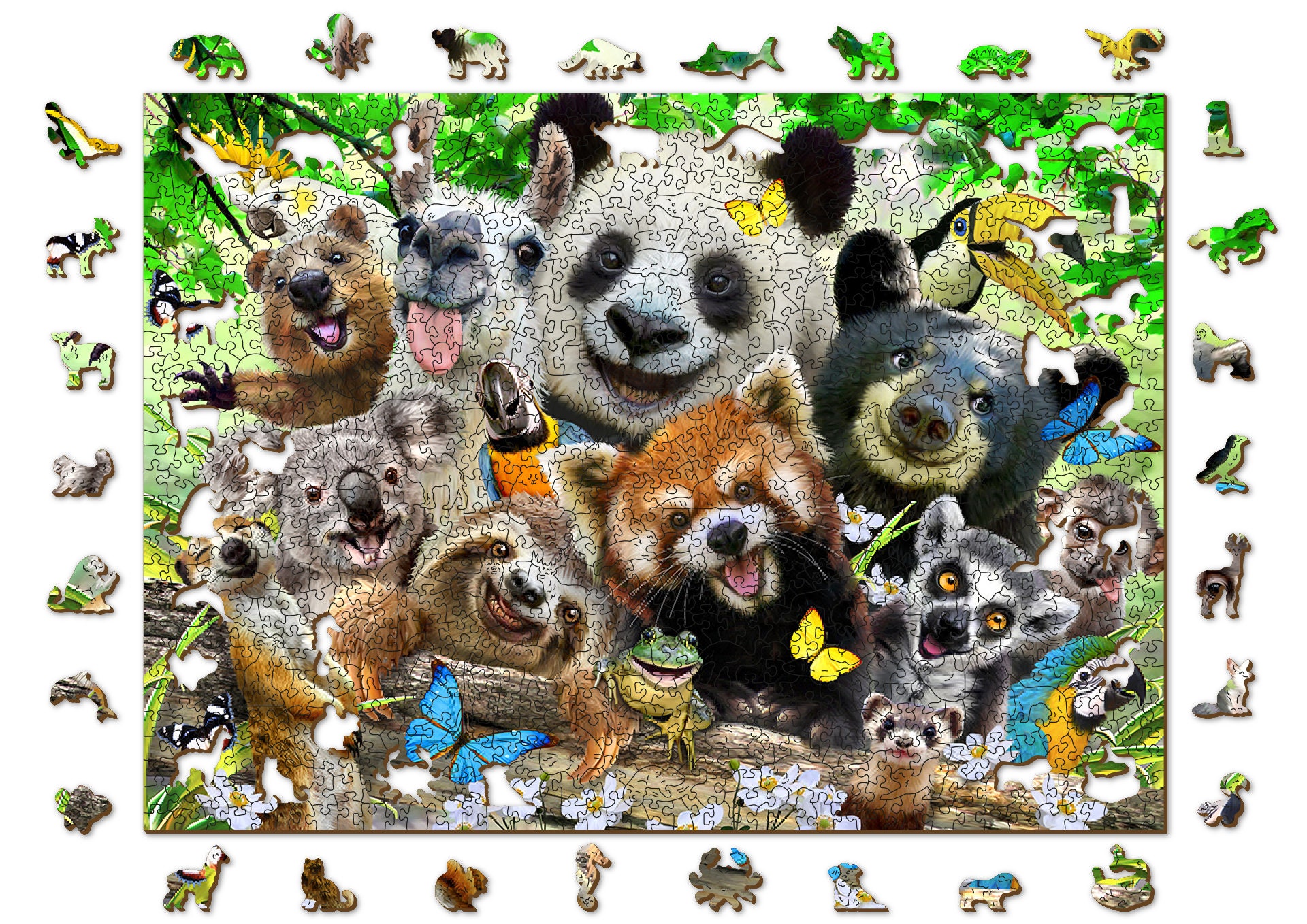 Wildlife-33,600 PC Educa Puzzle（Educa Borrás Puzzle 33,600 pieces 