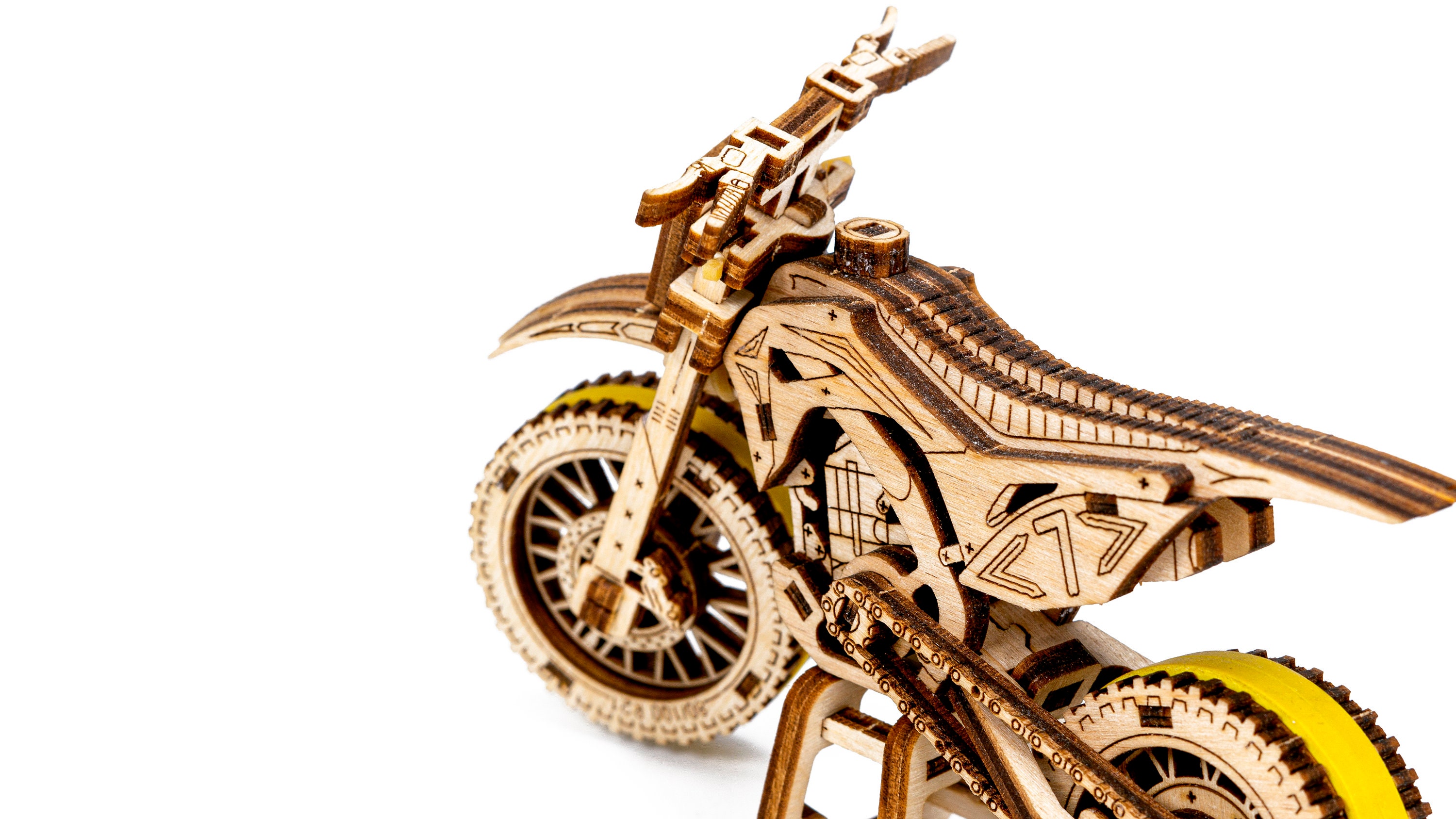 Puzzle Moto 3D Motocross Kit modello in legno per adulti da costruire Kit  di costruzione modello moto Adulti Uomini Donne & Ragazzi 14 -  Italia