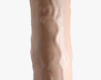 The Made To Measure Veiny One Penis Extender - Silicone Sheath & Extender - Sex Toy - Adult Toy - Mature