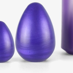 Les œufs lot de 3 Oeufs de Kegel Oeufs d'amour en silicone Oeufs moelleux Ovipositeur Oeufs vaginaux image 1