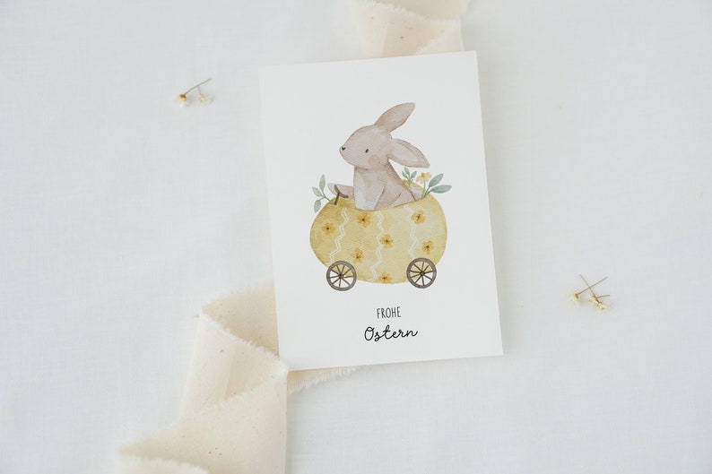 Osterkarten Set individueller Mix Karten zu Ostern selbst zusammenstellen Postkarte Osterhase Geschenk Osterei Grußkarte Geschenkidee Bild 10