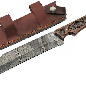 Damascus Celtic Seax