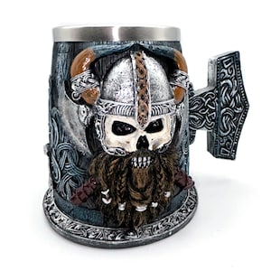 3D Skull Thor Mug