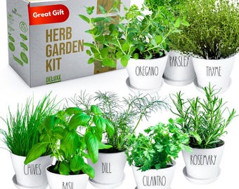 8 Set of Herbs Growing Kit