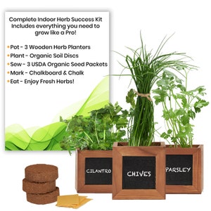 Wooden Herb Kit