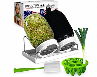 Mason Jar Sprouts Growing Kit