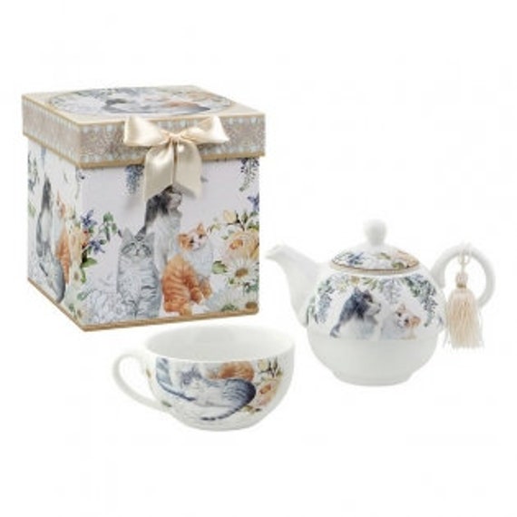 Tea for One Teapot Set Etsy