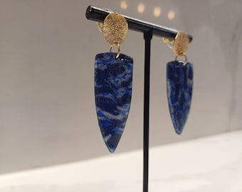 Boucles d'oreilles mystères en pâte polymère | Boîte de boucles d'oreilles porte-bonheur