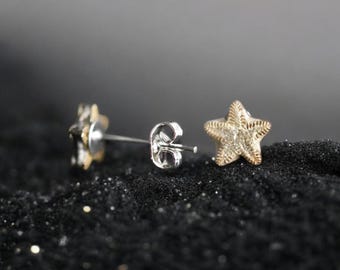 Jurassic Jewellery: Miniature Star Stud Earrings | Fossil Star Crinoids | Rock Stars | Jewellery | Gift Ideas | Curiosities