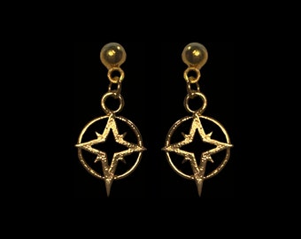North Star Stud Earrings | Gold Jewellery | Gift Ideas | Curiosities