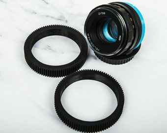 Cine Anamorphic Mod Part - Seamless Follow Focus lens gear ring for Helios 44M