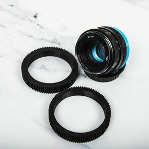 Cine Anamorphic Mod Part - Seamless Follow Focus lens gear ring for Helios 44M