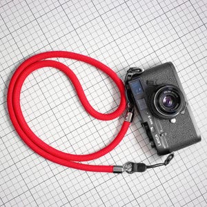 Climbing Rope Camera Strap 39&quot; (100cm) Quick Release Neck Strap Fits DSLR, SLR, Leica, Compact, Instax, Polaroid Cameras, Travel & Gift