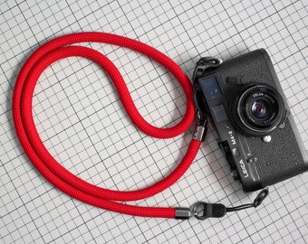 Climbing Rope Camera Neck Strap 39" 100cm with quick release connectors