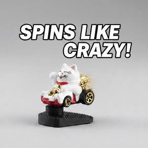 Dashboard Inertia Drift Spinner Stand for Hot Wheels 1:64 Scale Fidget Car Toy