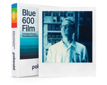 Polaroid Film 600 Reclaimed Blue - works with I-Type and 600 Series