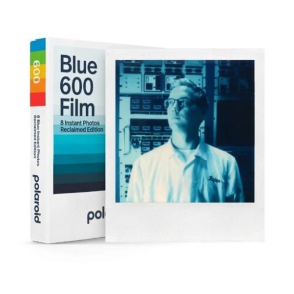 Polaroid Film 600 Reclaimed Blue - works with I-Type and 600 Series