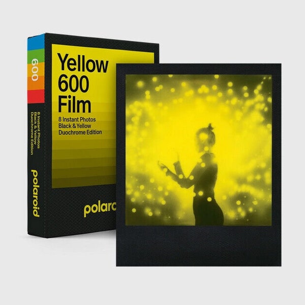 Polaroid Film 600 Duochrome Yellow - works with I-Type and 600 Series