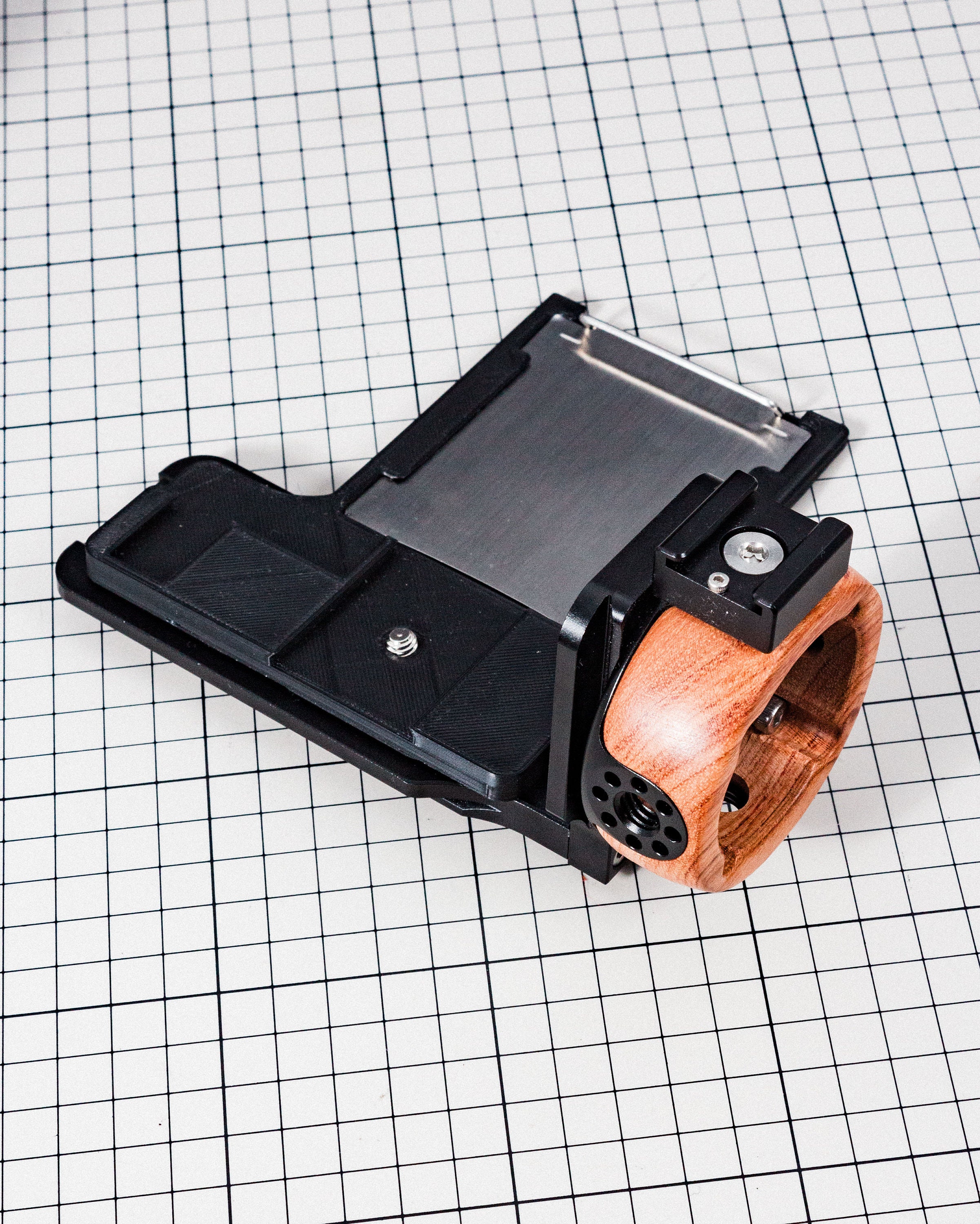 動確済 Hasselblad Flashgun Bracket Grip#155 Hasselblad Left Hand Flashgun Bracket Grip #45071 for 500CM