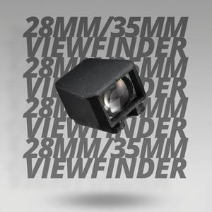 Optische schoenzoeker – 28 mm of 35 mm, optionele waterpas