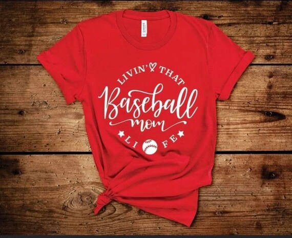 Living That Baseball Mothers Life Shirt For Mom Living That Baseball Mothers Life Shirt For Mom