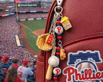 Phillies Game Day Purse Charm