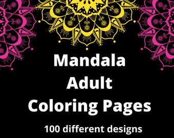 Mandala Coloring Pages for Adults
