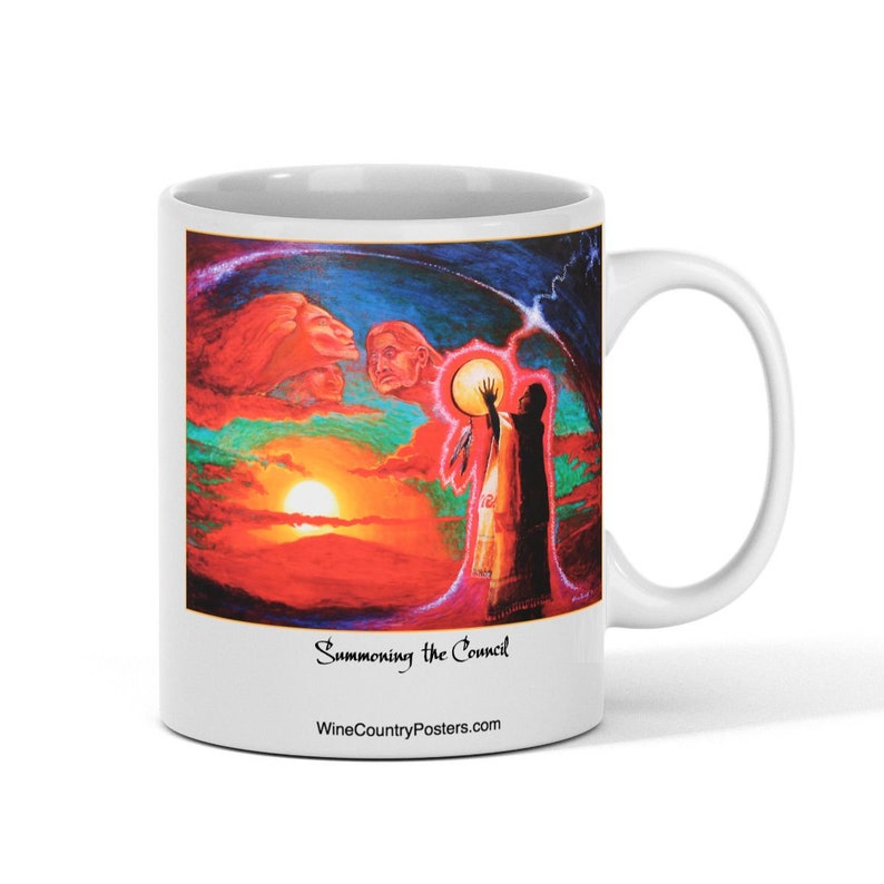 WineCountryPosters Summoning the Council Mug - Thumbnail 2