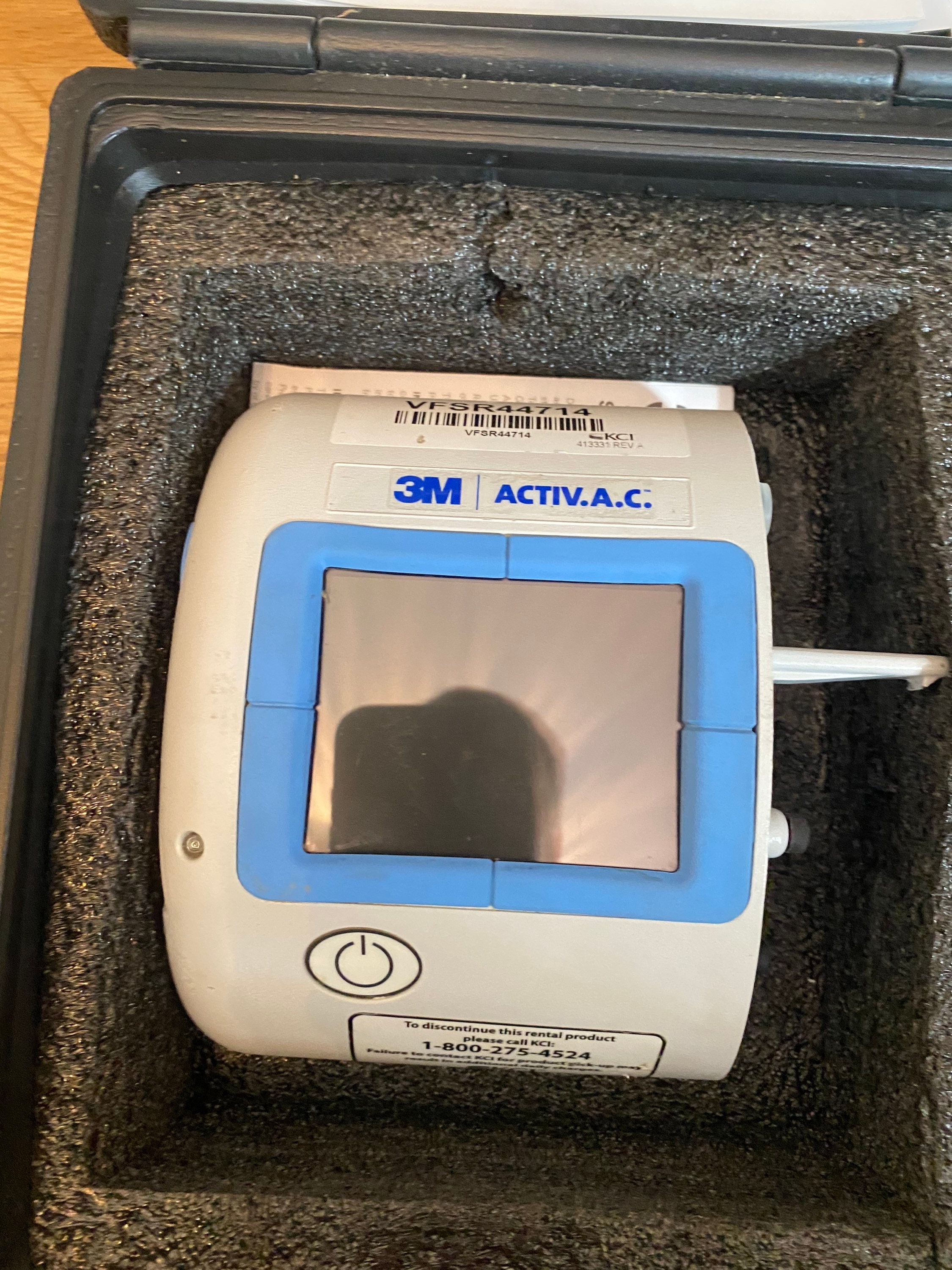 Used KCI 3M Activac Acti Vac Negative Pressure Wound
