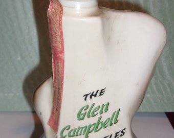 In Box 12.5 Tall 1976 Glen Campbell Los Angeles Open Decanter NO Alcohol-Empty Decanter Jim Beam Distilling Co In Box 12.5 Tall 1976 Glen Campbell Los Angeles Open Decanter NO Alcohol-Empty Decanter Jim Beam Distilling Co