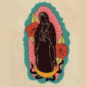 Spiritual Art | Guadalupe | Our Lady Of Guadalupe Art | Guadalupe Art | Virgin Of Guadalupe | Spiritual Art | Goddess Art | Spiritual |