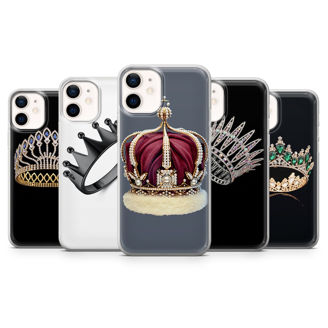 Crown iphone case queen diamond cover phone case cover fits Etsy
