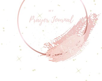 Blush Prayer Journal Book Cover