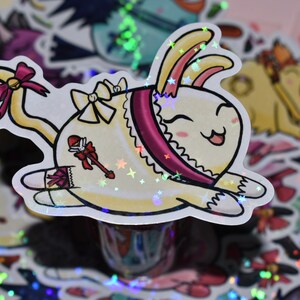 Tokyo Mew Sparkle Sticker Berry