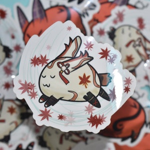 Genshin Bunny KAZUHA and TOMO Sticker!!