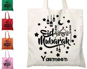 Personalized Eid gift bag,gift bag, Eid gift bag for children, gift for Eid, Tote bag