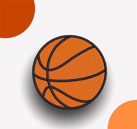 Basketball Patch Basketball Iron on Patch Sew on Decal Etsy