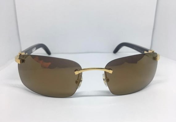 cartier glasses white buffs