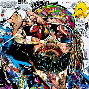 Macho Man Randy Savage/ Macho Man Art/ Randy Savage Art/ WWE Art/ WWE icons/ classic pro wrestling/ Pro Wrestling Art, Macho Man/ Giclee