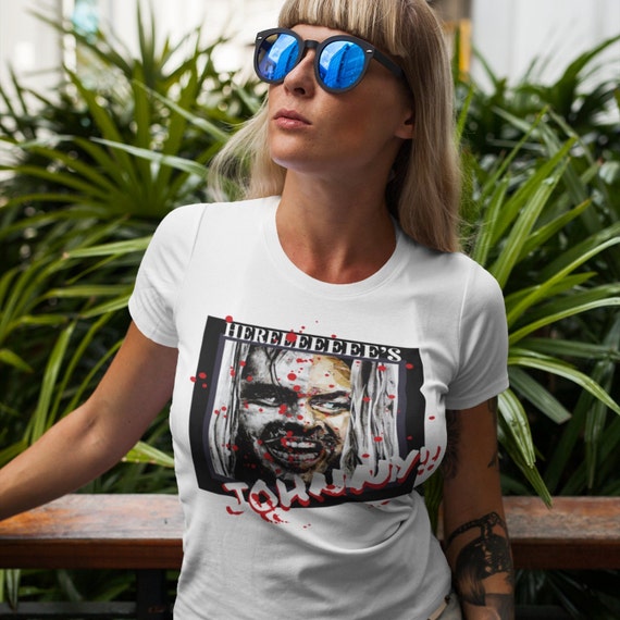 The Shining Johnny Unisex T-Shirt Adult The Shining Johnny Unisex T-Shirt Adult
