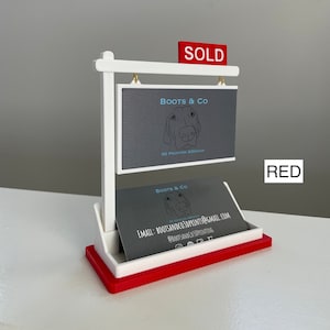 Real Estate Business Card Holder
