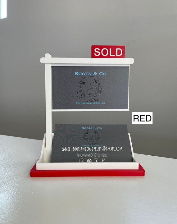thumbnail image 2 of Business Card Display Rack Wooden - Real Estate Agent Card Holder For Desk, Holds 3.5 X 2 Inch Cards Wooden Card Holder 2 of 14