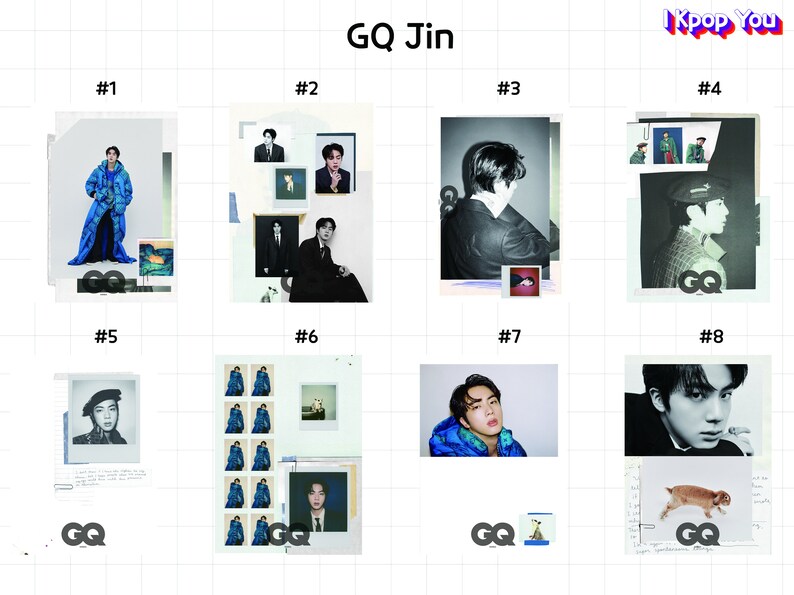 BTS Vogue GQ Magazine Interview January 2022 Real Instax