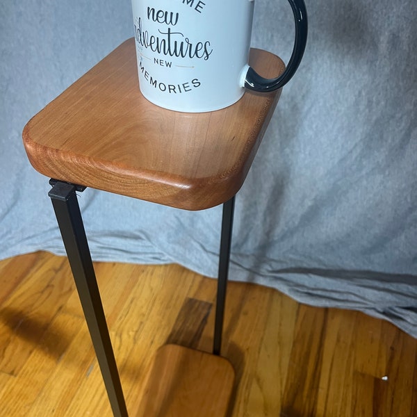 Micro End Table Cup Holder Etsy