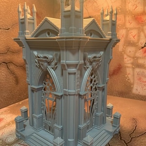 3DPrinted Temple Shrine Tomb Scenery Scatter Terrain for 28mm Miniature Wargames