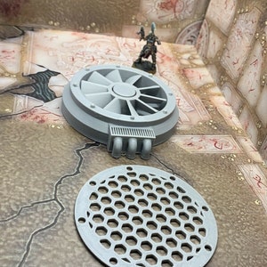 3D Printed Fan Scatter Scenery Scatter for 28mm Miniature Wargames