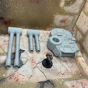 3D Printed Tank Turret Scatter Terrain for 28mm Wargames